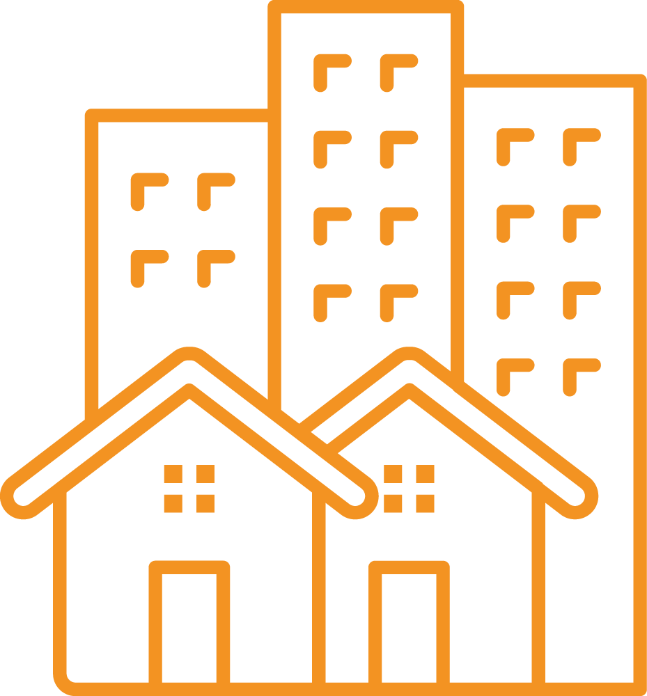 Residential sector icon