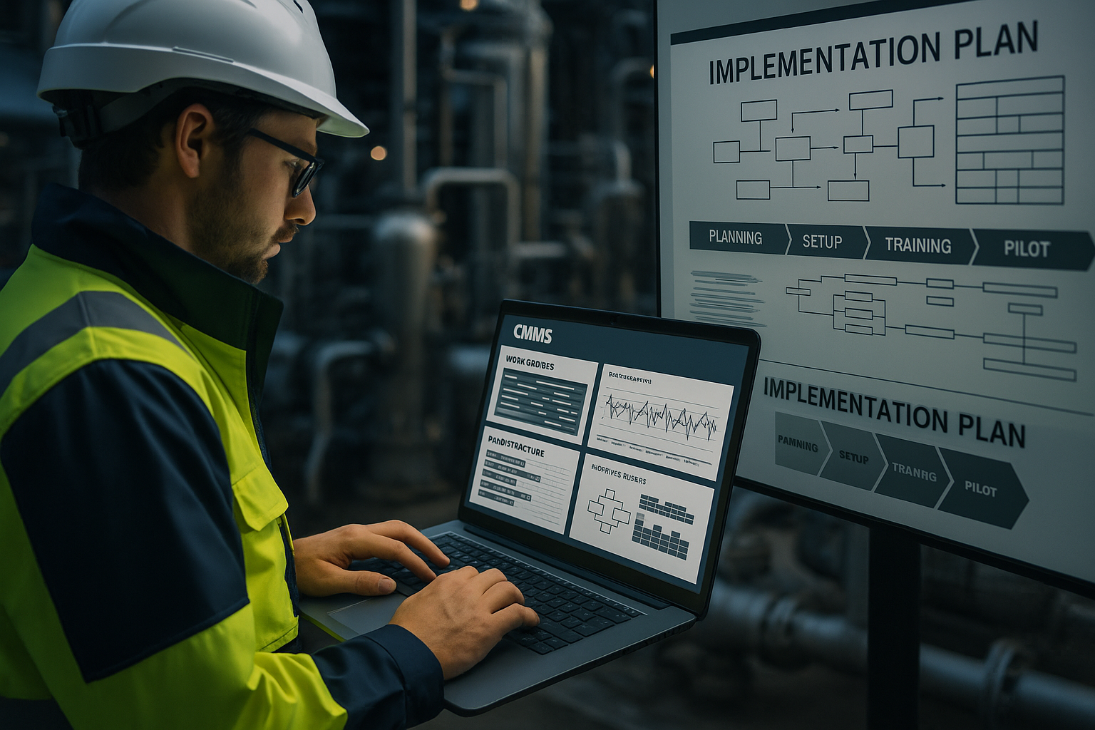 Phase 3: Support in CMMS Selection and Improvement