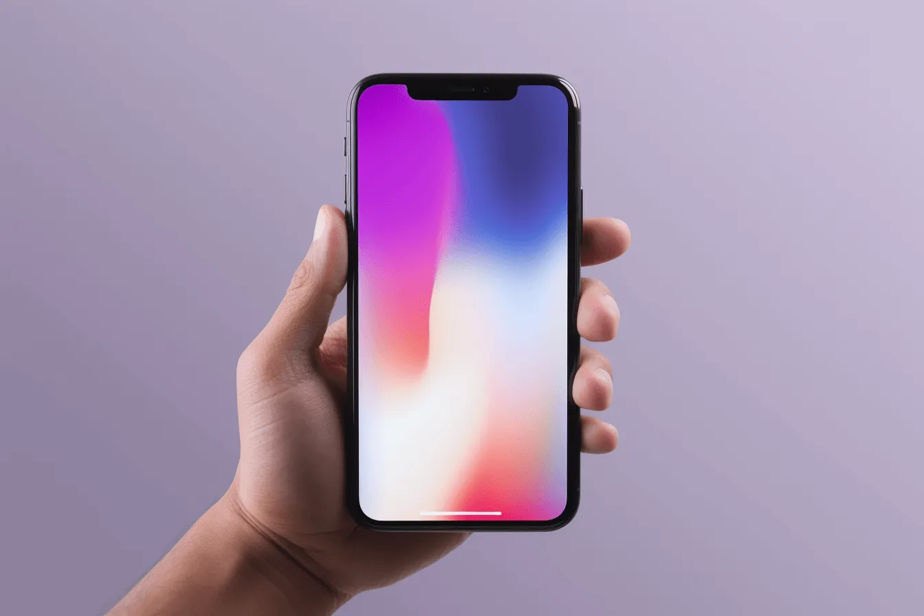 Phone in hand