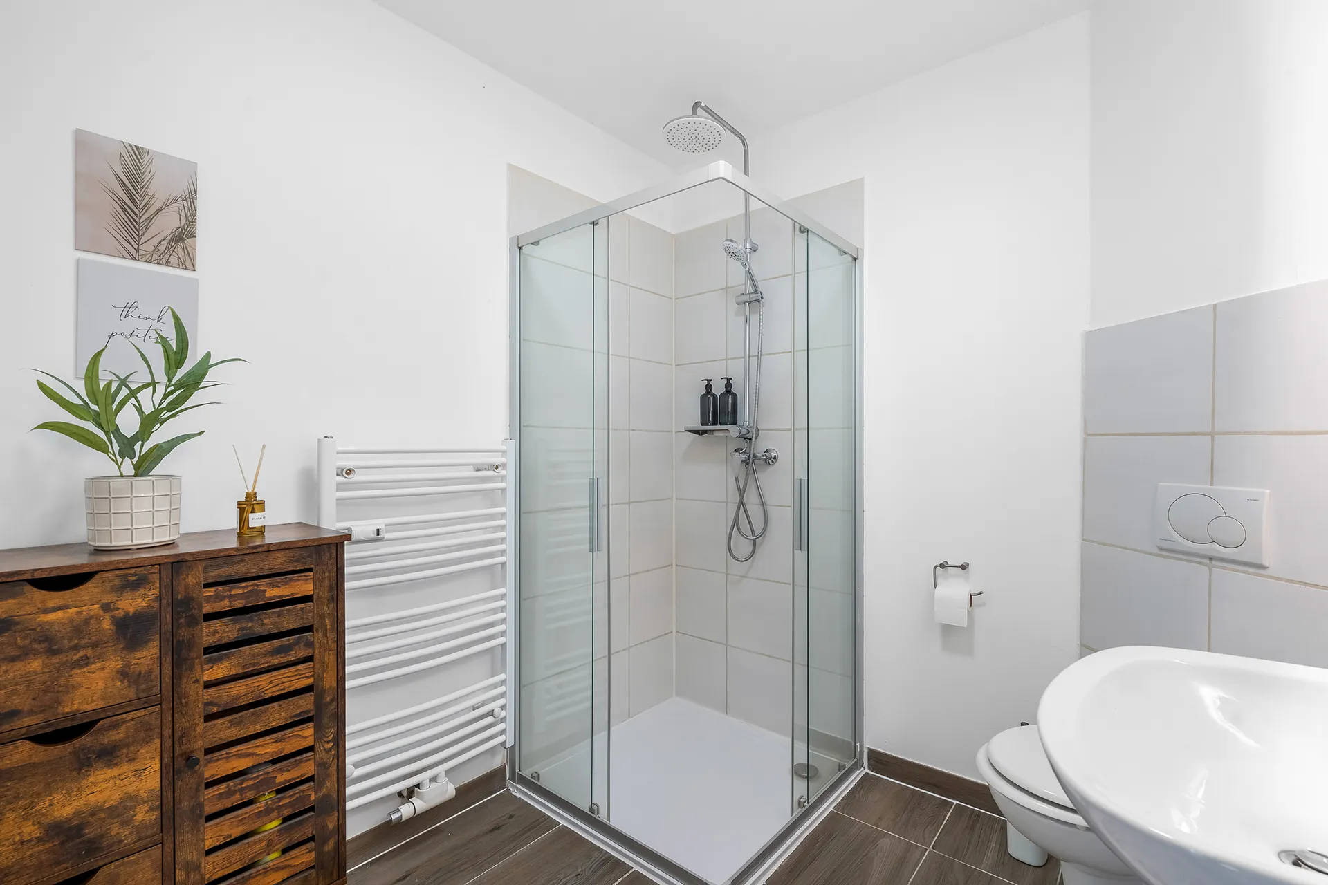 Badezimmer Ferienwohnung Edersee privat