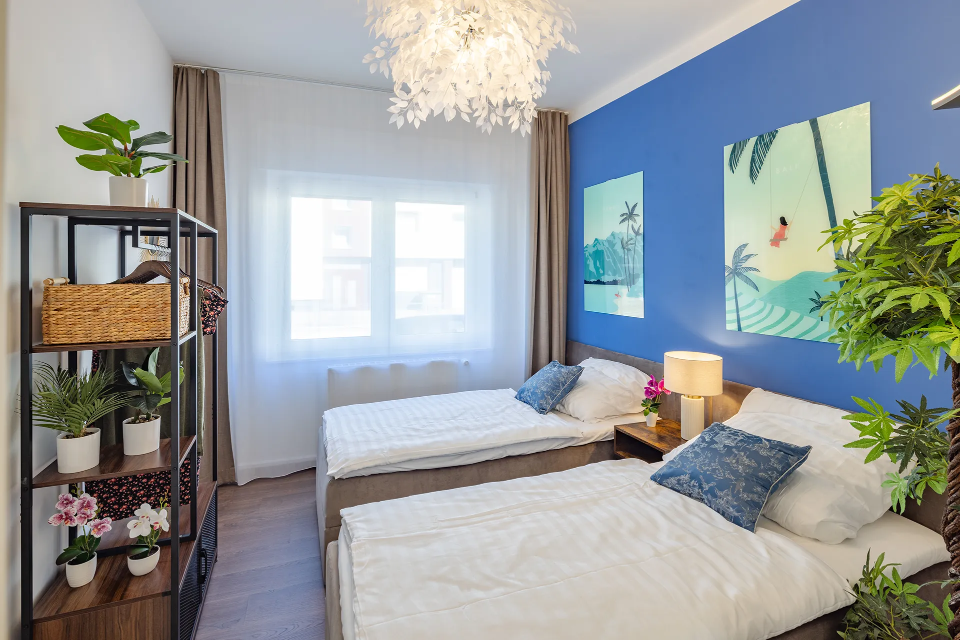 Schlafzimmer in Ferienwohnung Bochum