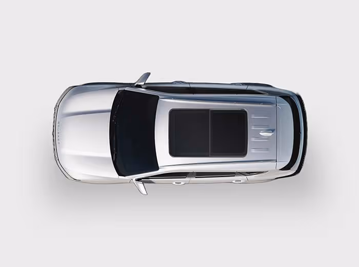 Vista cenital del Carro Soueast modelo S07 color blanco perla