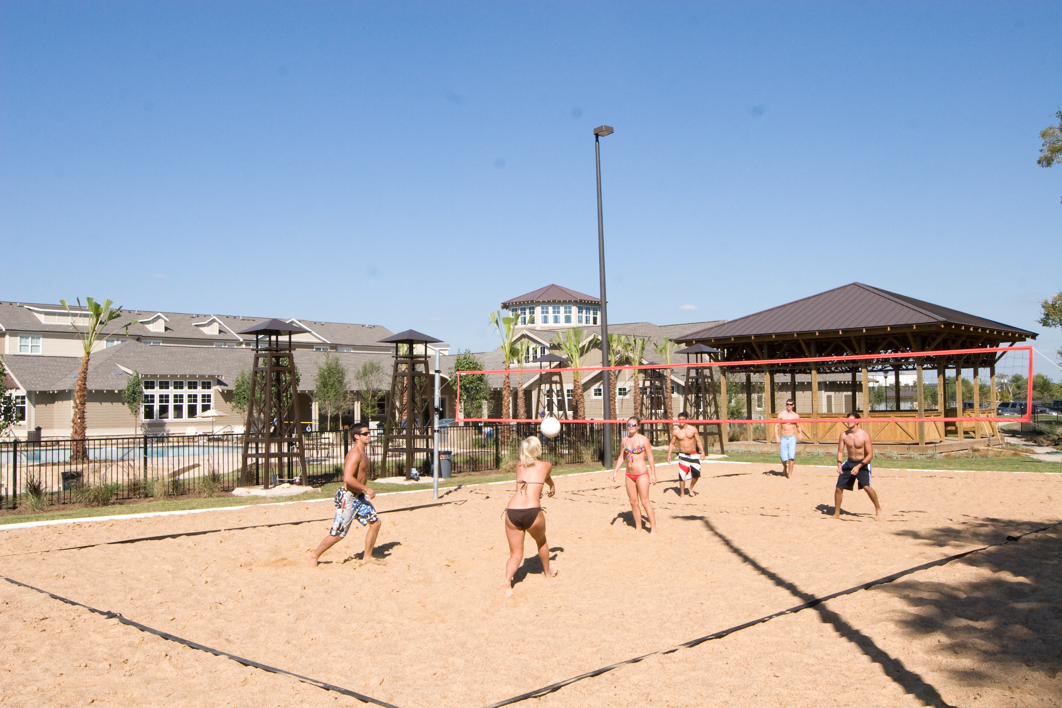 Volleyball court