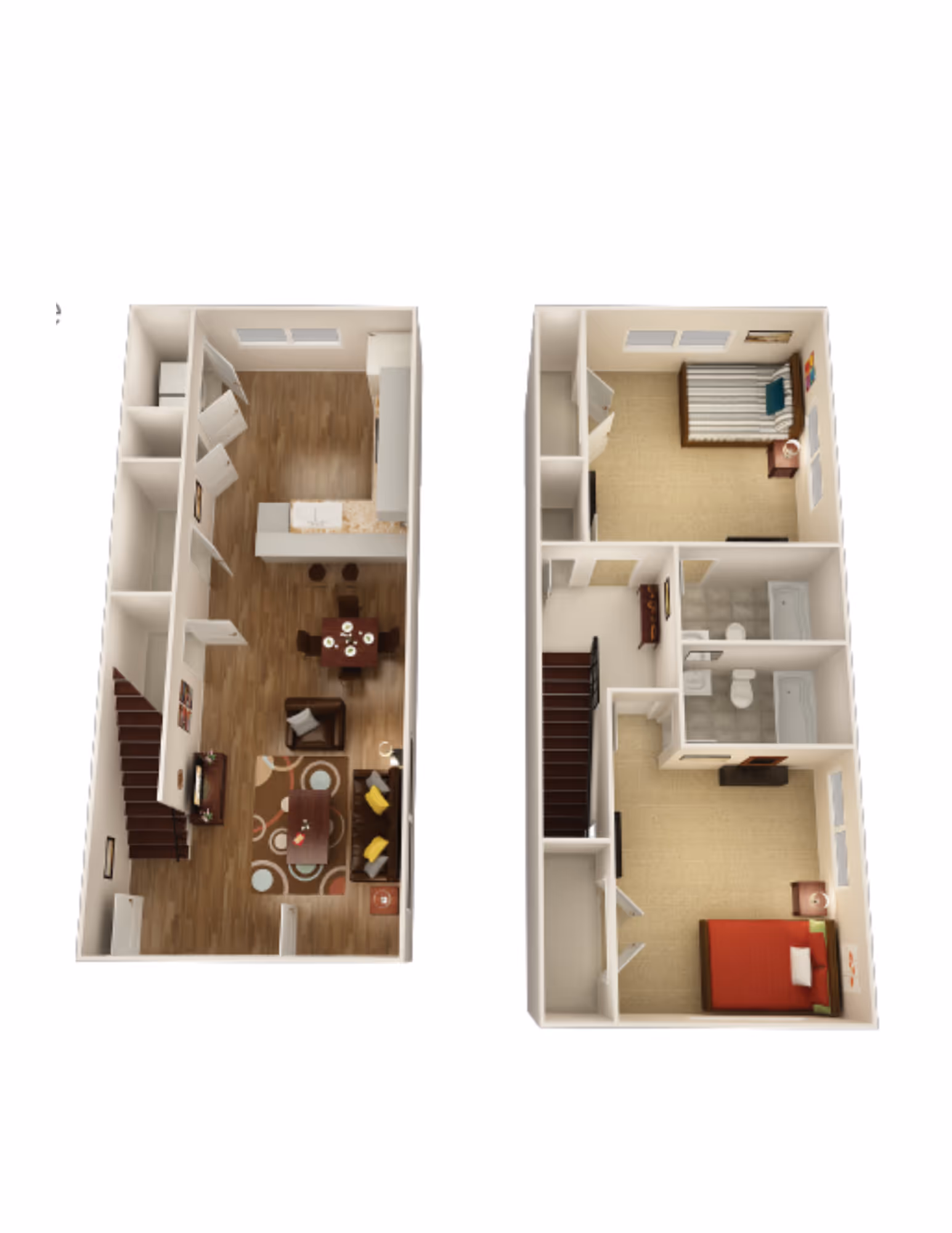 Flat Rock Cottage layout