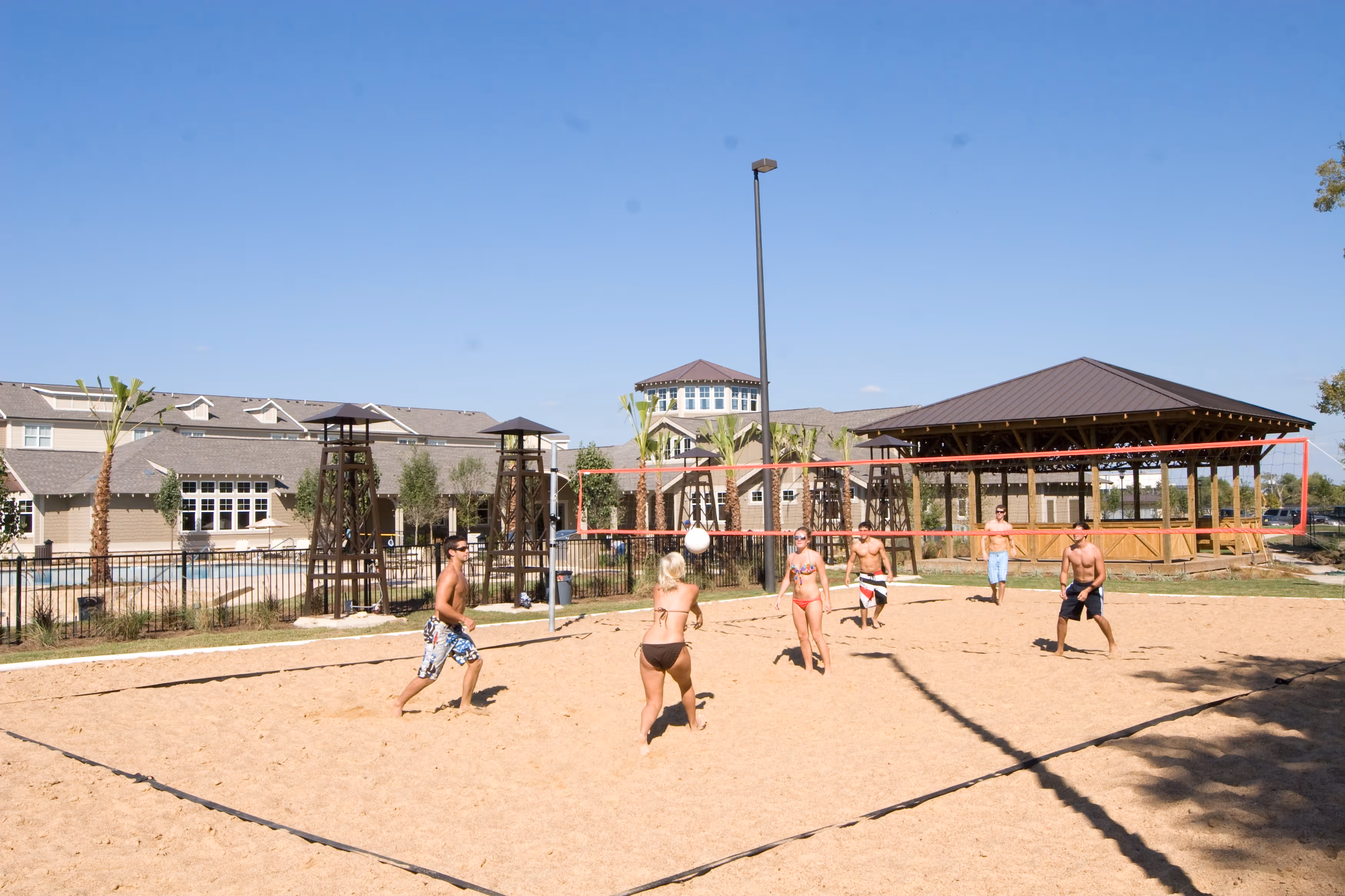 Volleyball court