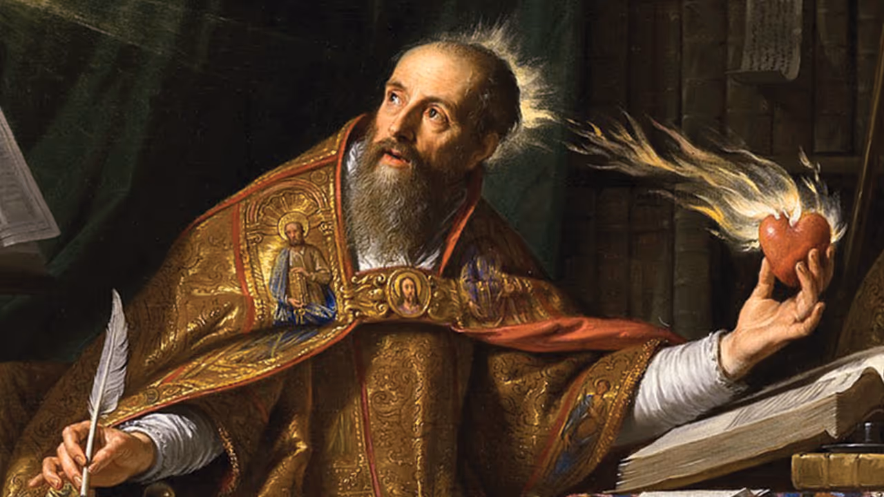 St. Augustine of Hippo painting