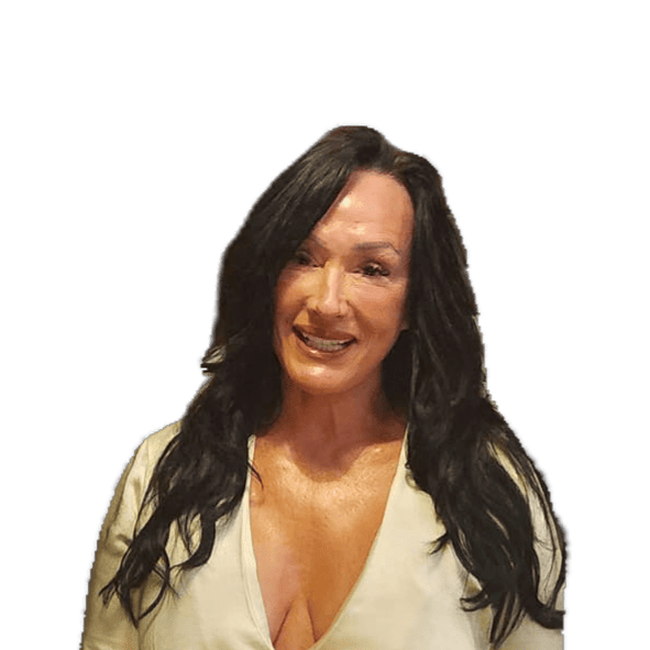 CEO and Owner of azurite medical and wellness. Trina portrait front on transparent background