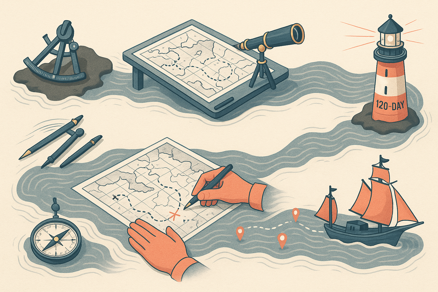 SuperHired discovery-led hiring process diagram showing 6-week systematic approach