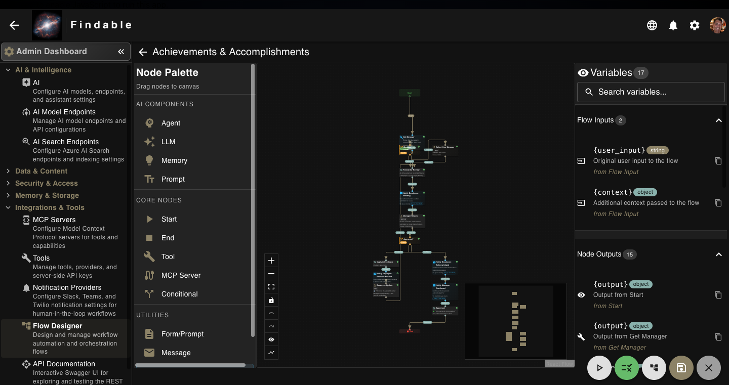 [interface] screenshot of the dashboard interface (for a ai developer tools)