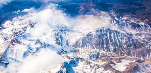 Snowy mountains