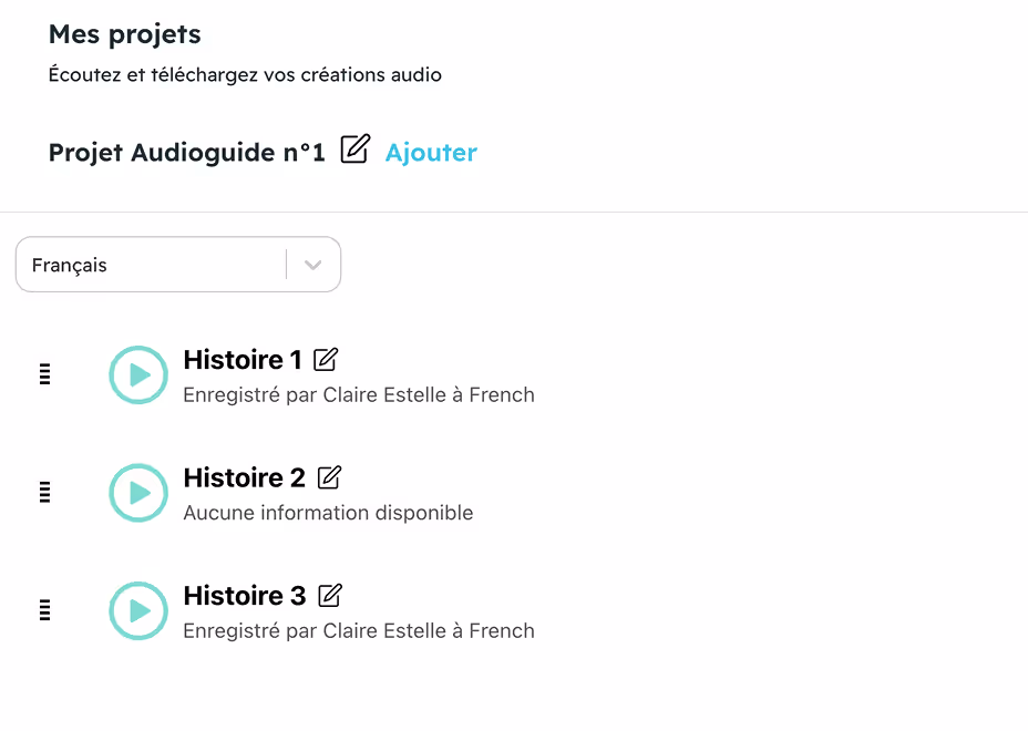 A screenshot of a web page with a number of options.