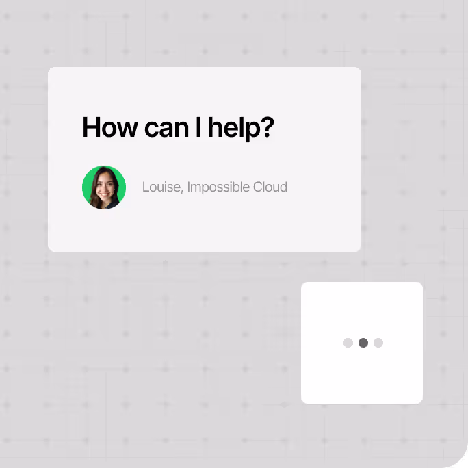 Dedicated partner support - Impossible Cloud