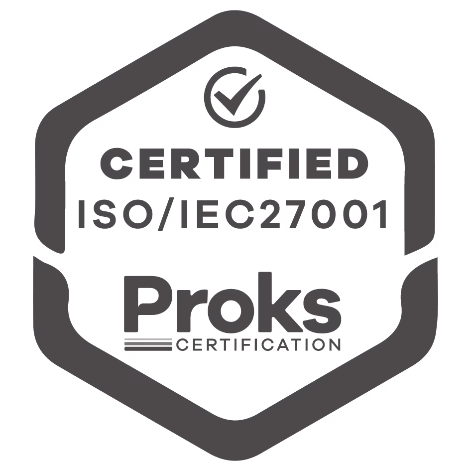 ISO 27001 Certified