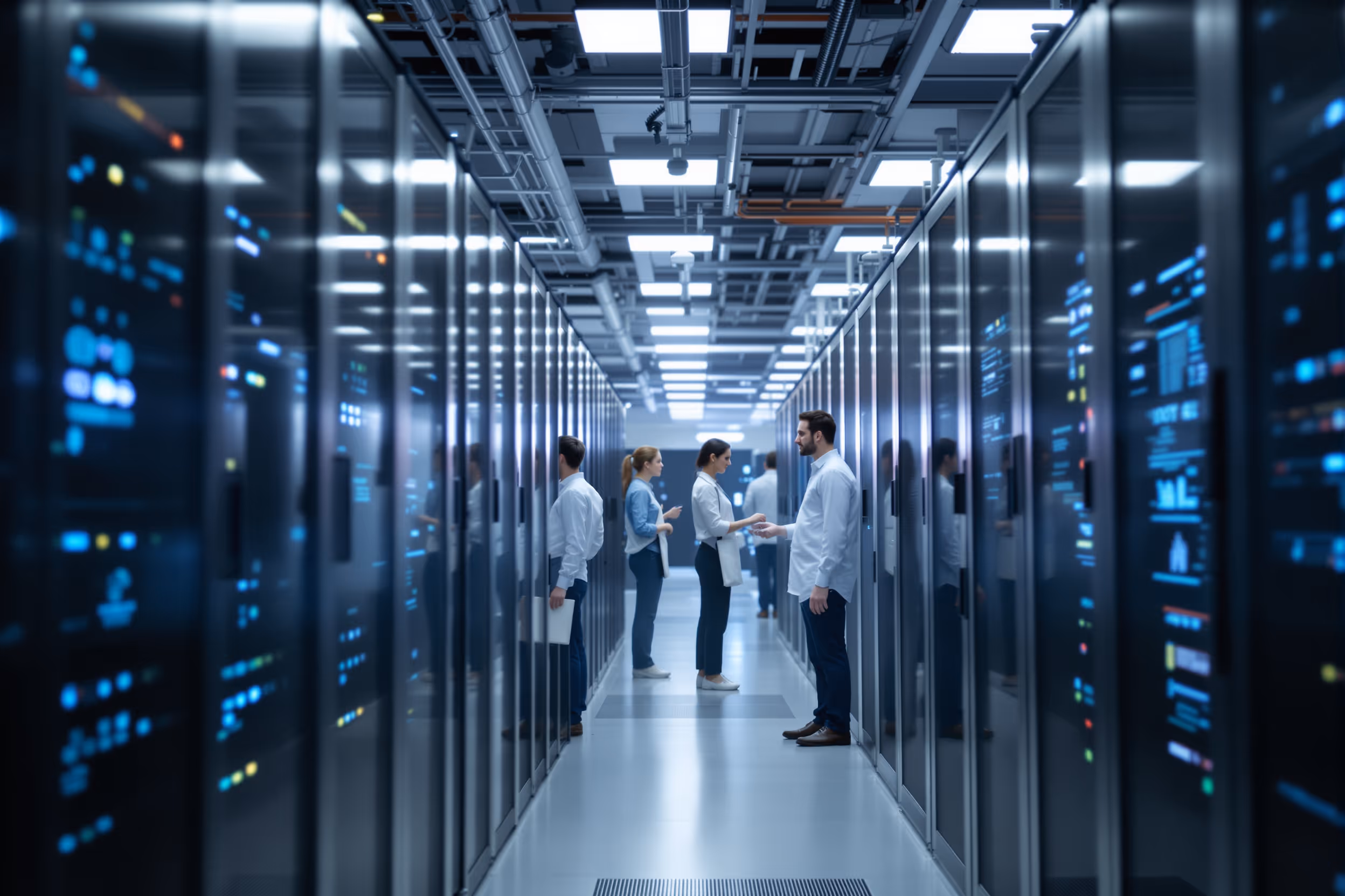 Secure, GDPR-compliant data storage in a European data center.