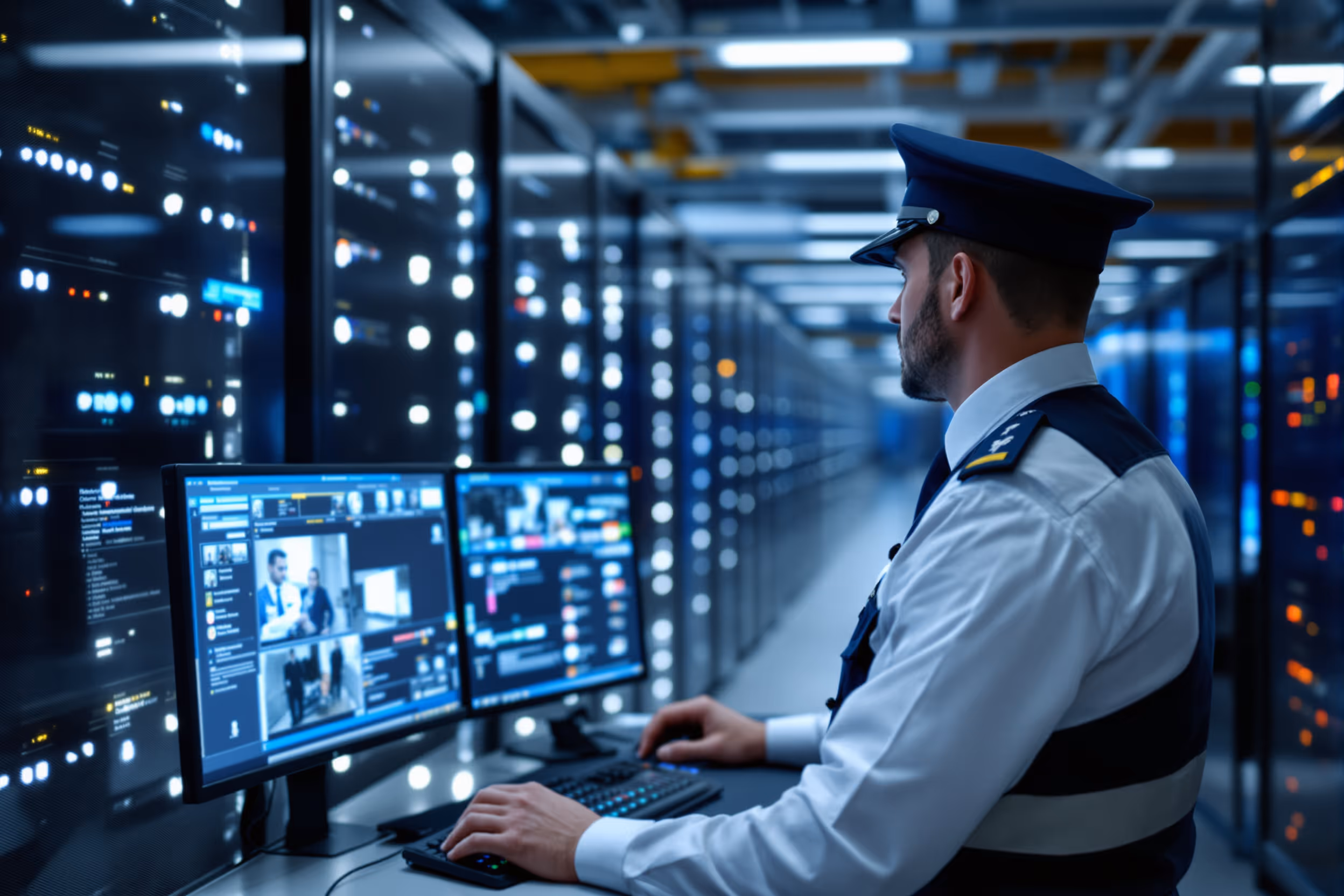 Data center in Manchester, UK, showcasing secure and reliable sovereign cloud storage.