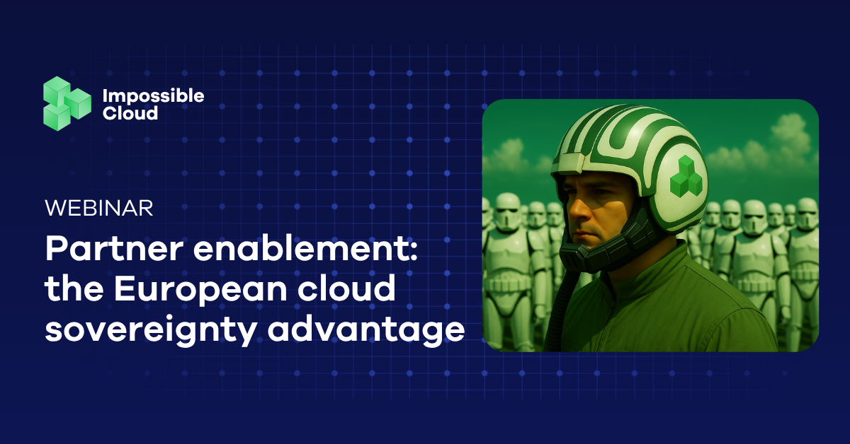 Partner enablement session: the European cloud sovereignty advantage