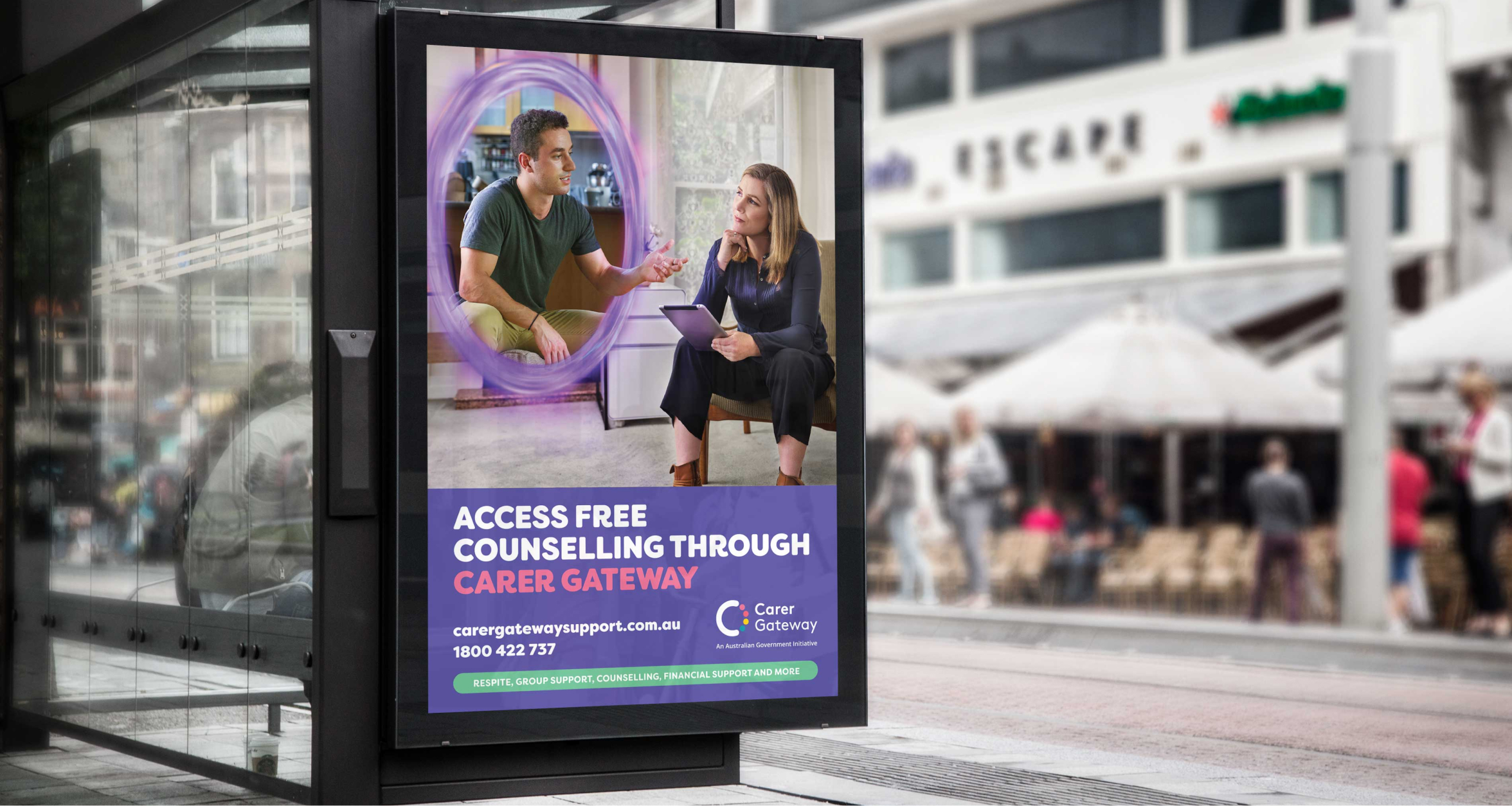 Bus stop out of home design