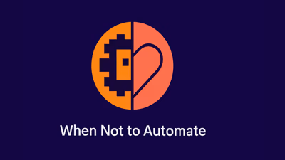 When Not to Automate: Balancing Efficiency and Authenticity