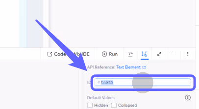 Arrow points to a text box labeled