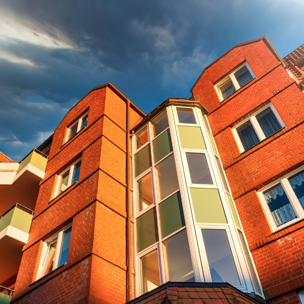 Housing association flats