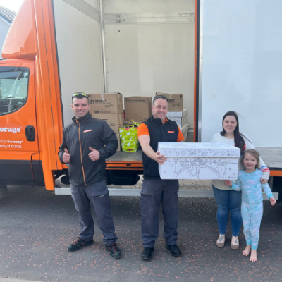 Another donation from an easyStorage customer