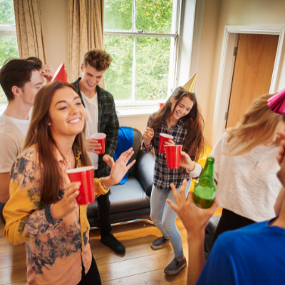 Student house party