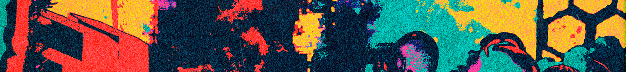 An abstract patterned background.