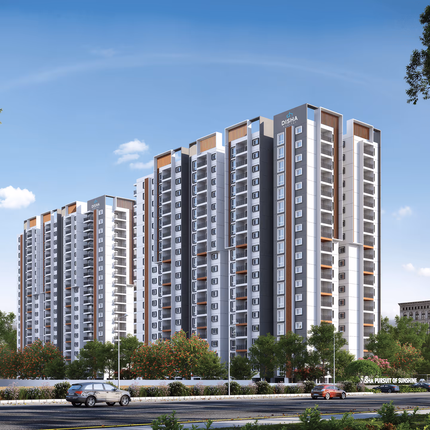 Disha Pursuit of Sunshine — premium apartments in Bangalore designed for modern family living.