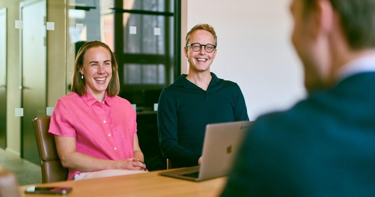 The team at Viking Growth working in our office