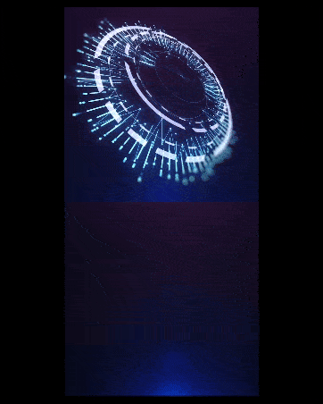 Motion design 3D Global AI Conference identité visuelle Bengale