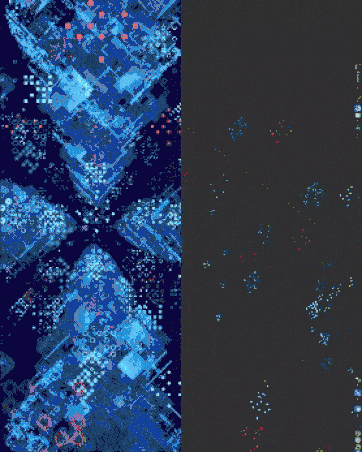 Rendu 3D Cinema 4D conference IA Riyad écran LED géant Bengale