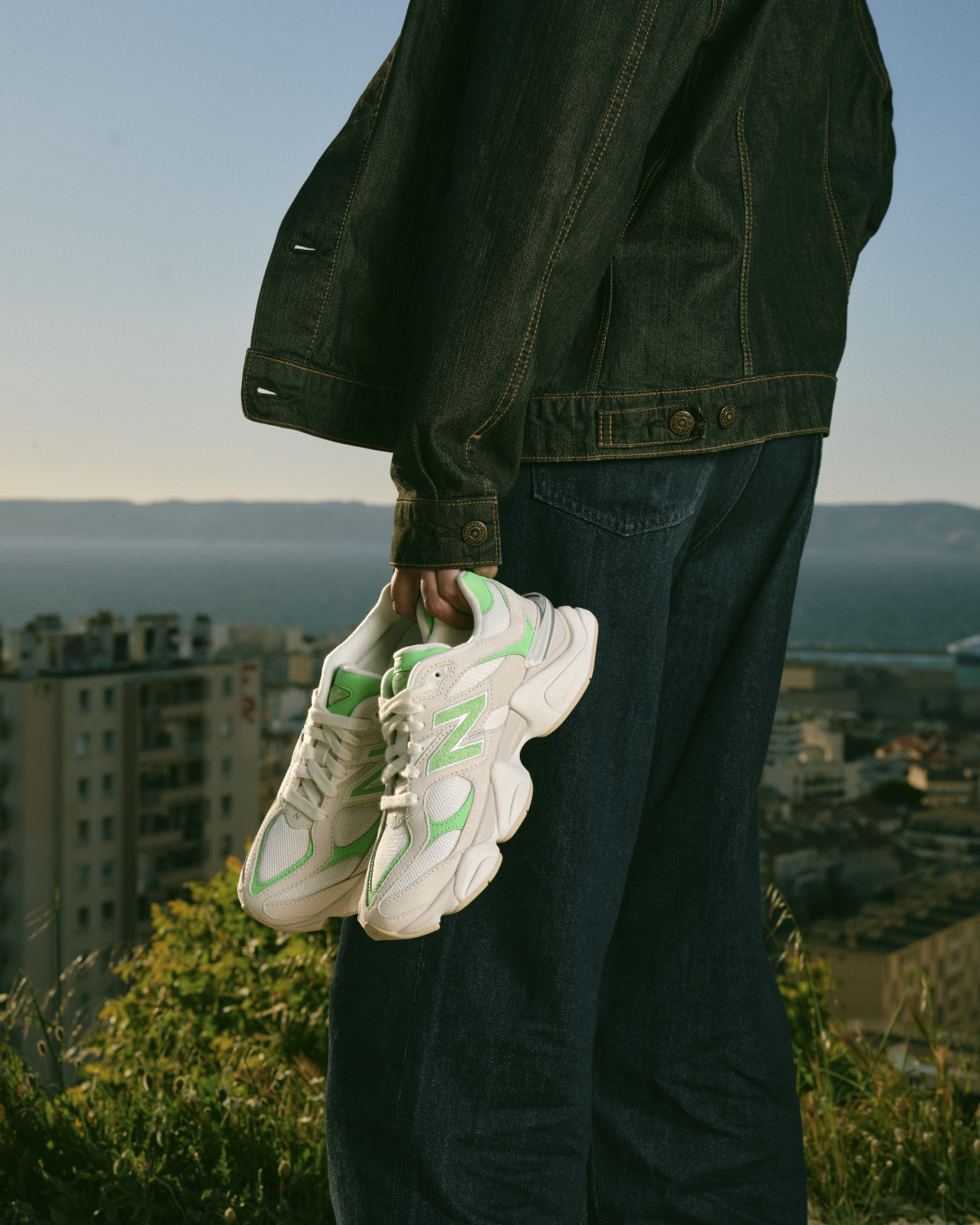 Photographie sneakers New Balance Footlocker - Direction artistique Bengale Paris