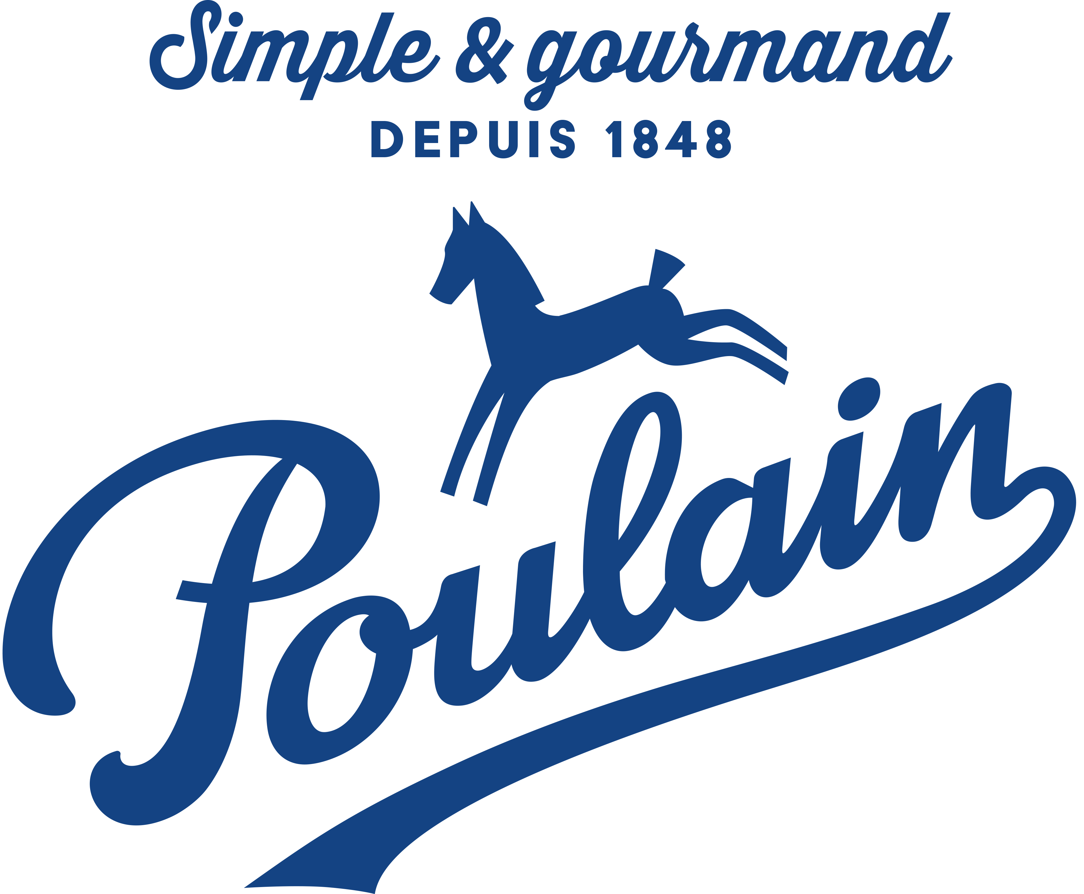Logo Poulain marque chocolat française