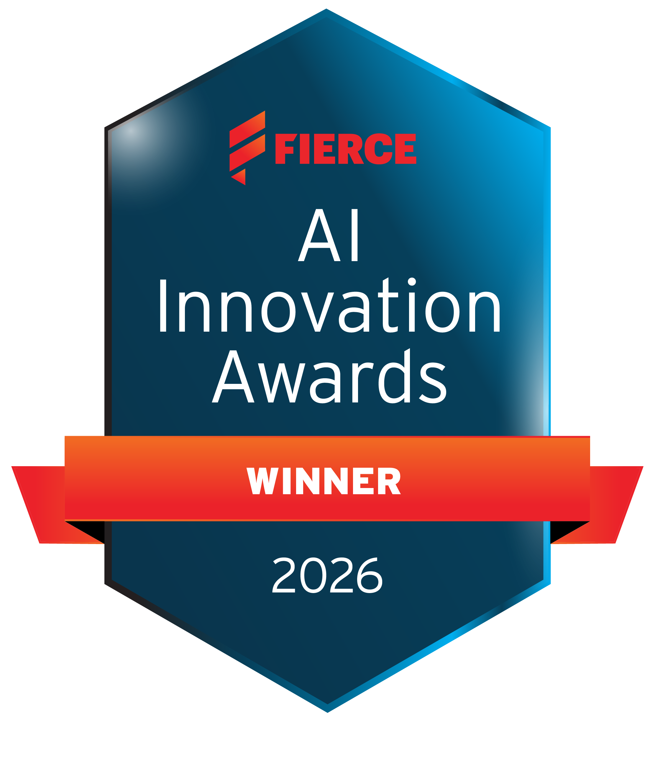 Fierce AI Innovation Awards 2026 winner badge