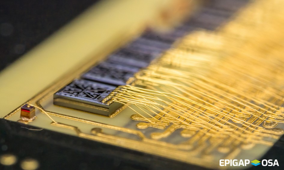 Wirebonded chips EPIGAP OSA