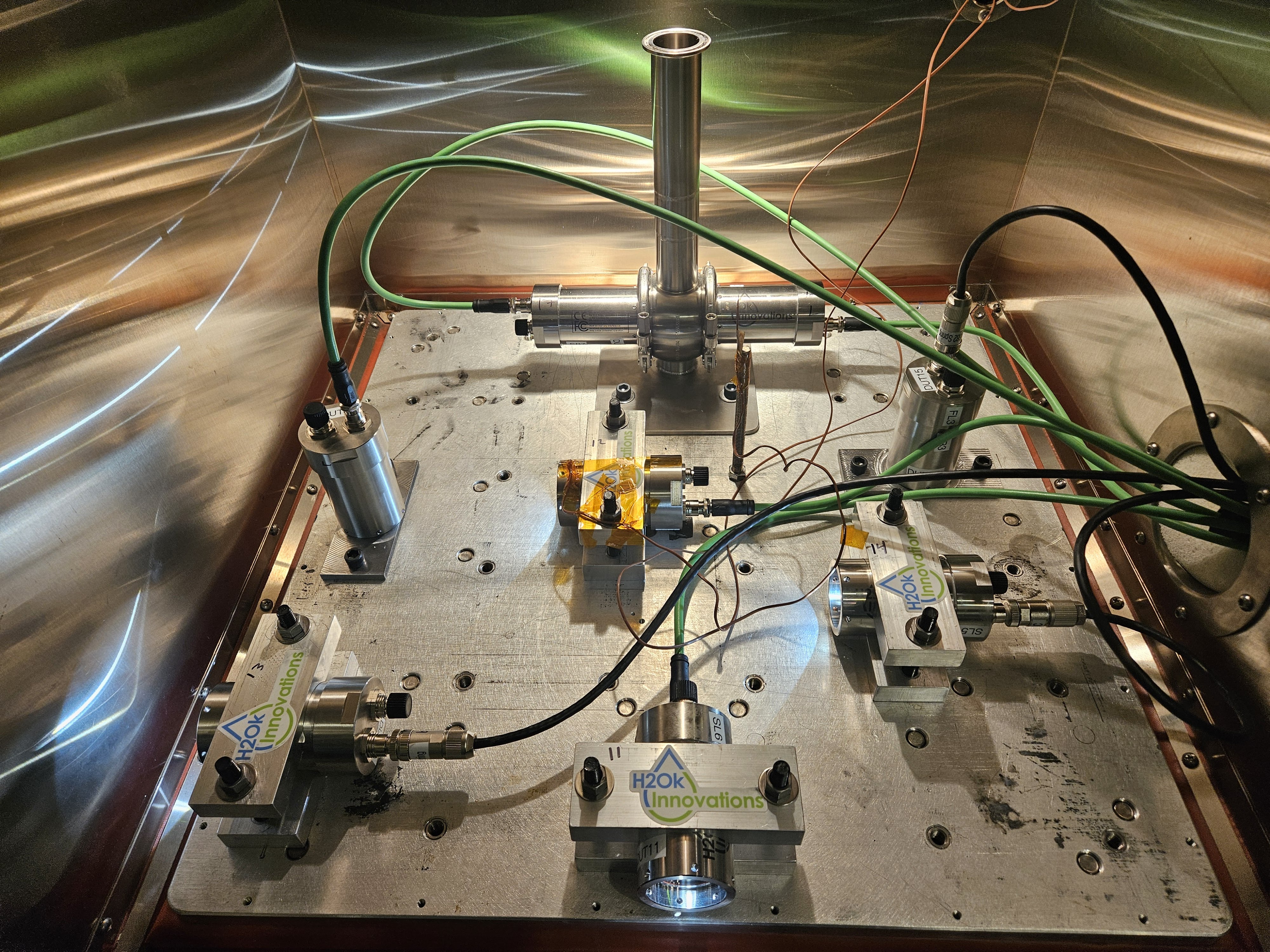 Testing our ruggedized spectral sensors
