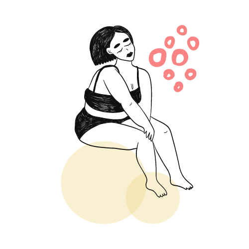 Ragazza soddisfatta per aver ricevuto un consiglio sulla salute intima