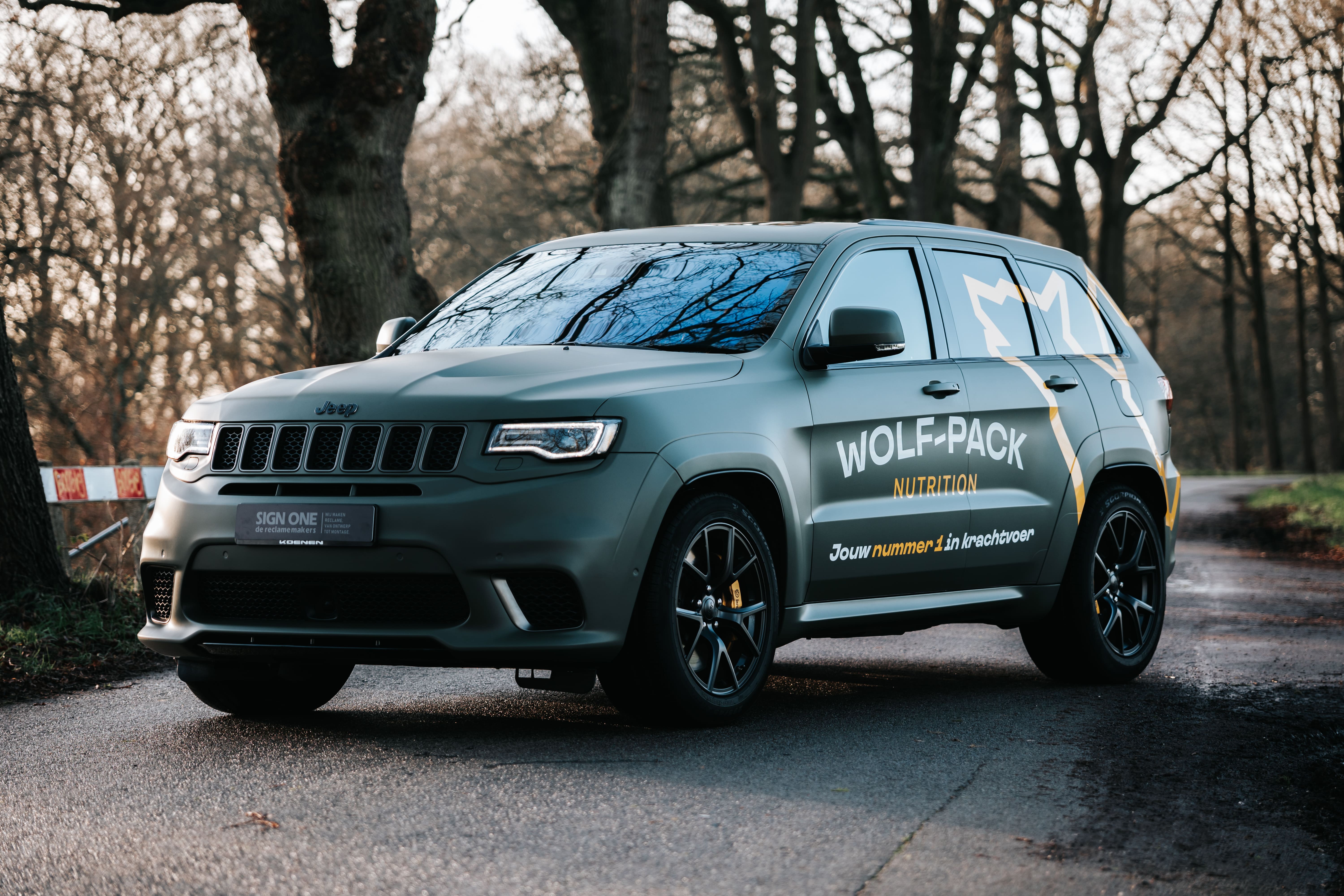 Een brute wrap voor Wolfpack Nutrition