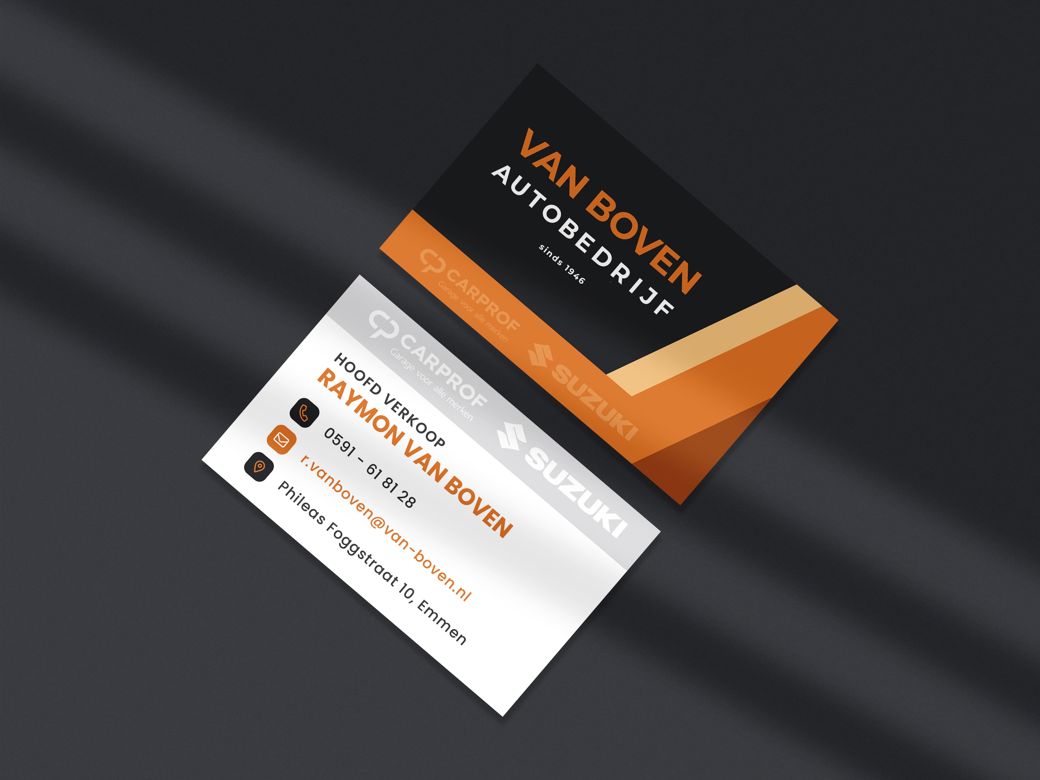 Strak drukwerk voor Van Boven