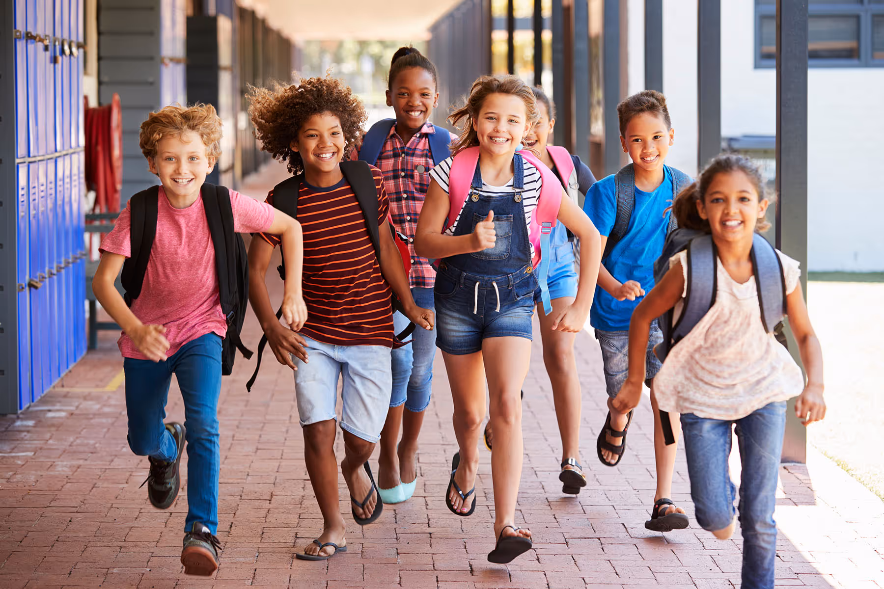 image of kids participating in a dance class
