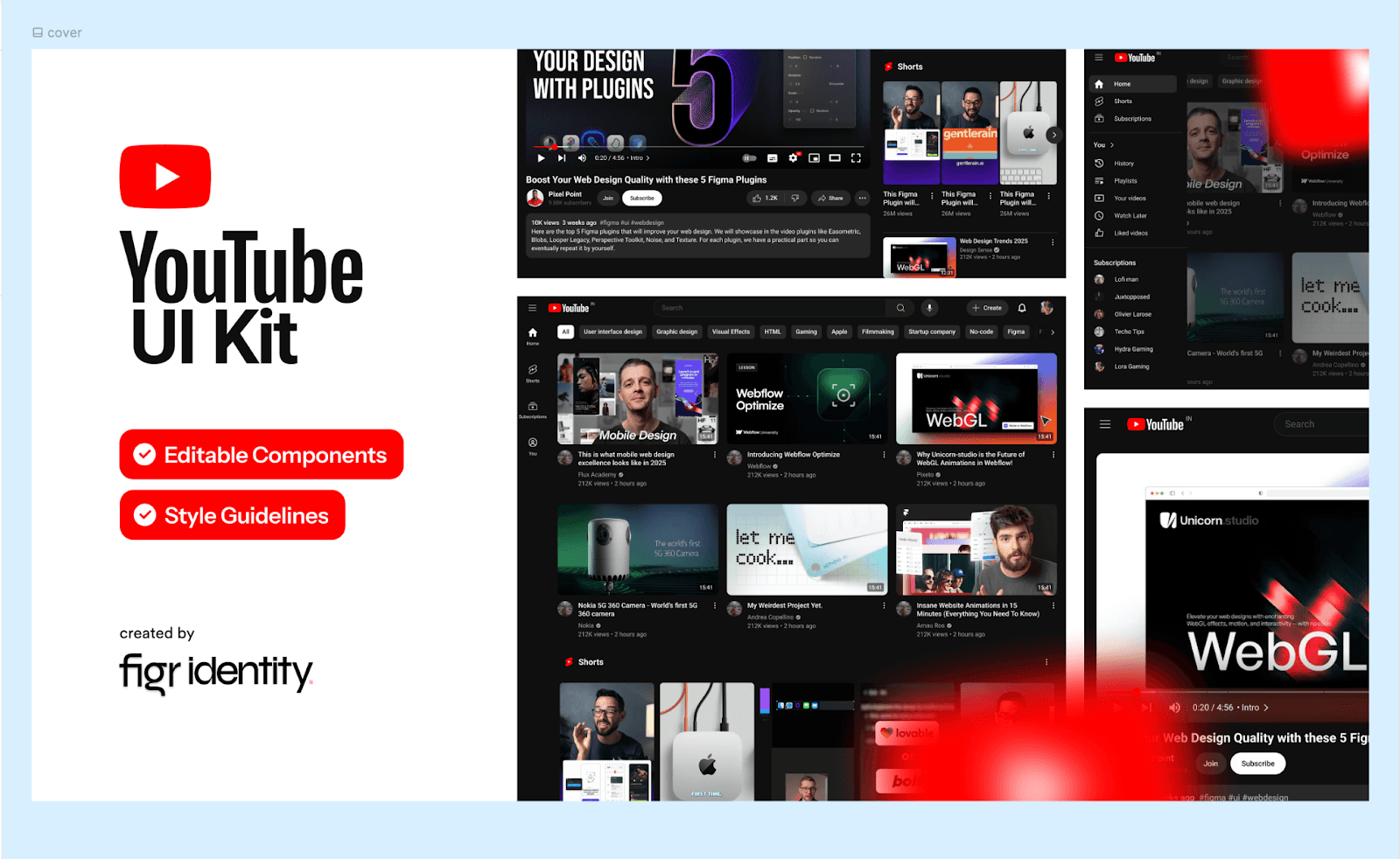 youtube ui kit