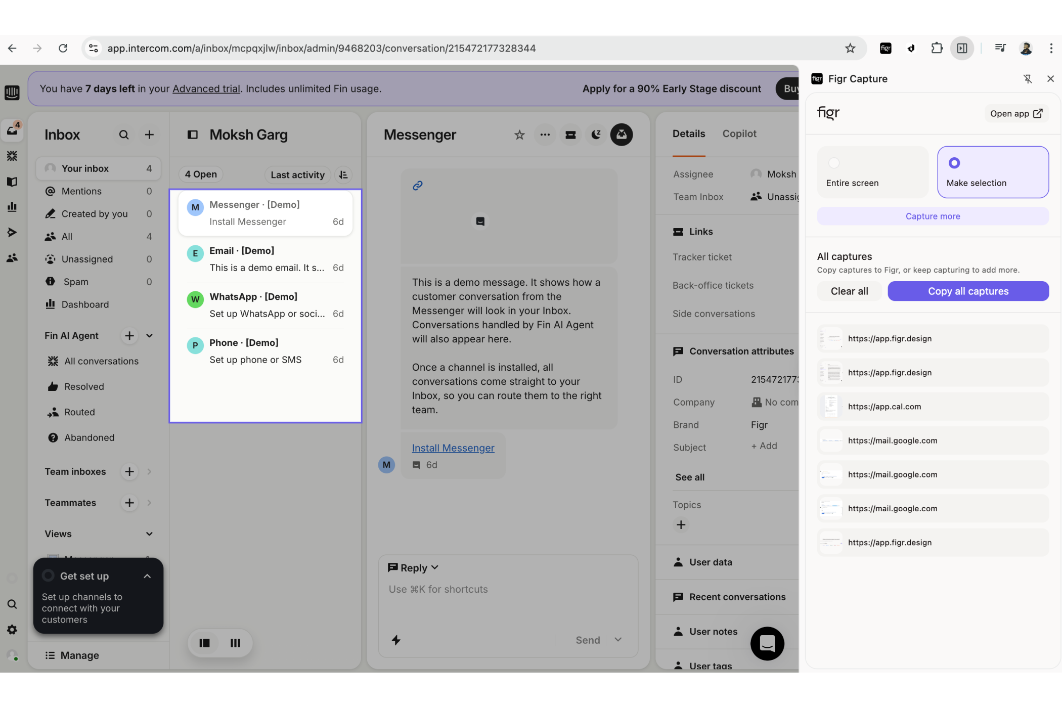 Intercom - Analytics Enhanced Support