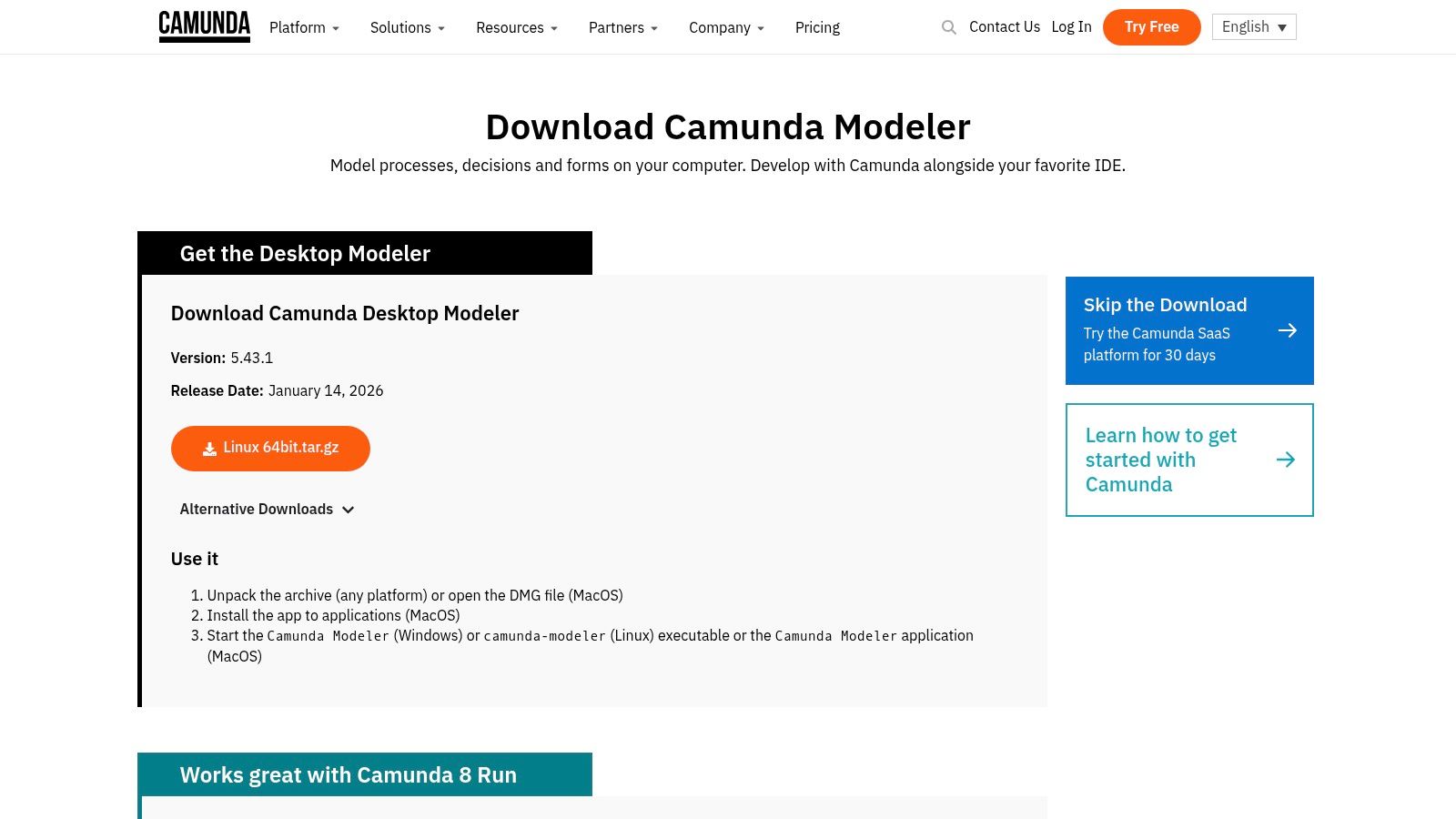 Camunda Modeler: For the Standards-Driven Team