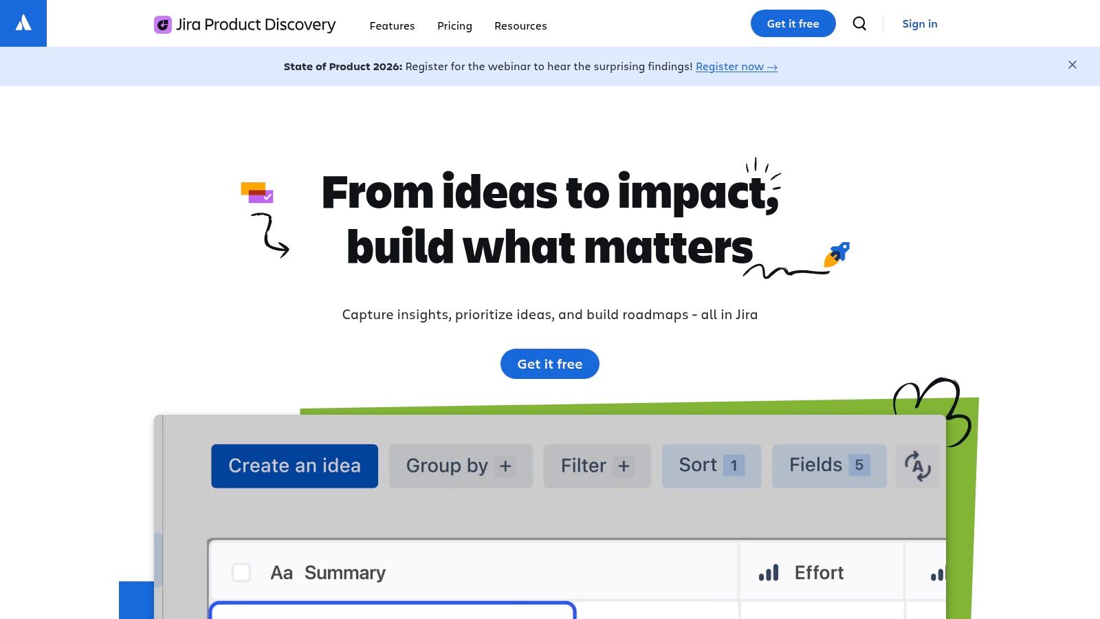 Atlassian Jira Product Discovery