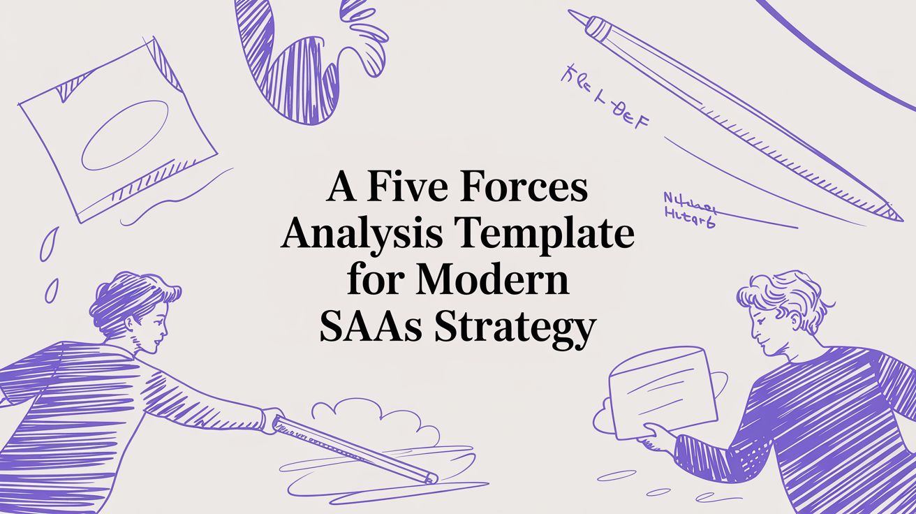A Five Forces Analysis Template for Modern SaaS Strategy