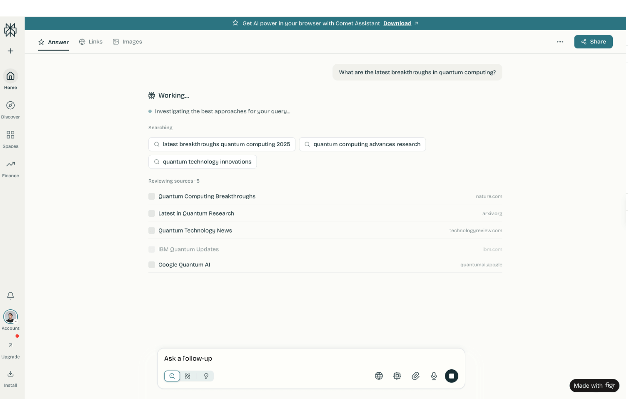 Perplexity - Source Freshness Tags