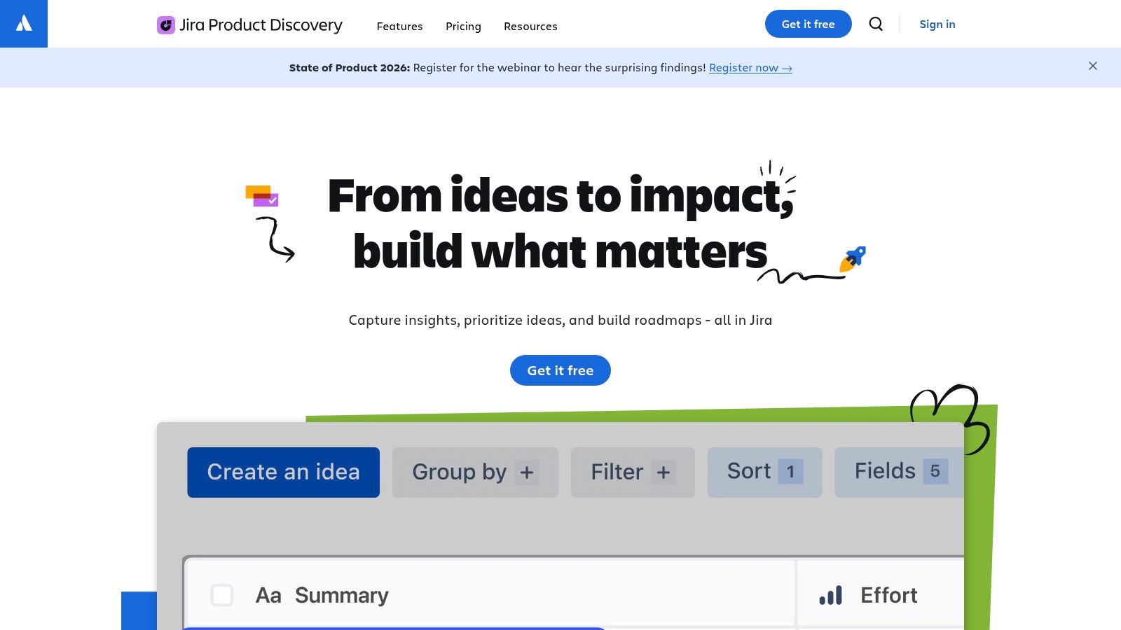 Jira Product Discovery (Atlassian)