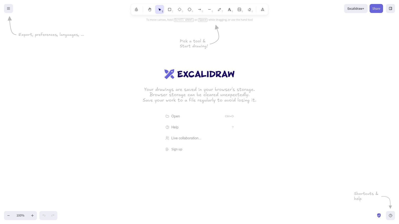 Excalidraw / Excalidraw+