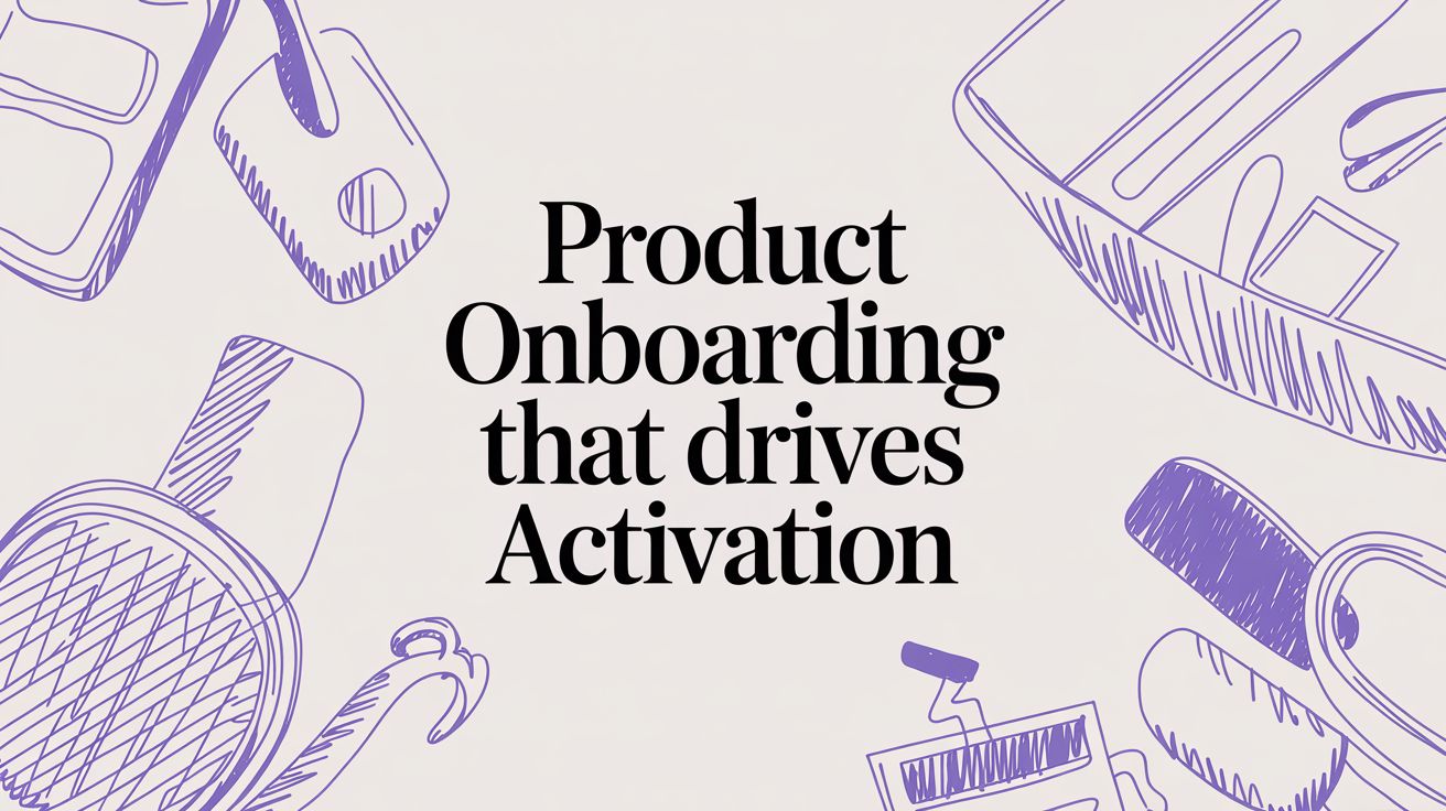 Product Onboarding: How to Design First Experiences That Drive Activation