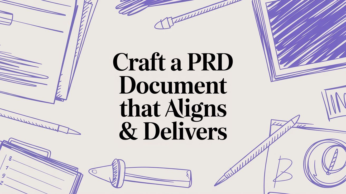 Craft a PRD Document That Aligns & Delivers